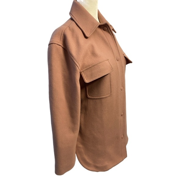 Aritzia Wilfred Rialto Shirt Jacket Nostalgia Rose Size XS - Picture 10 of 17